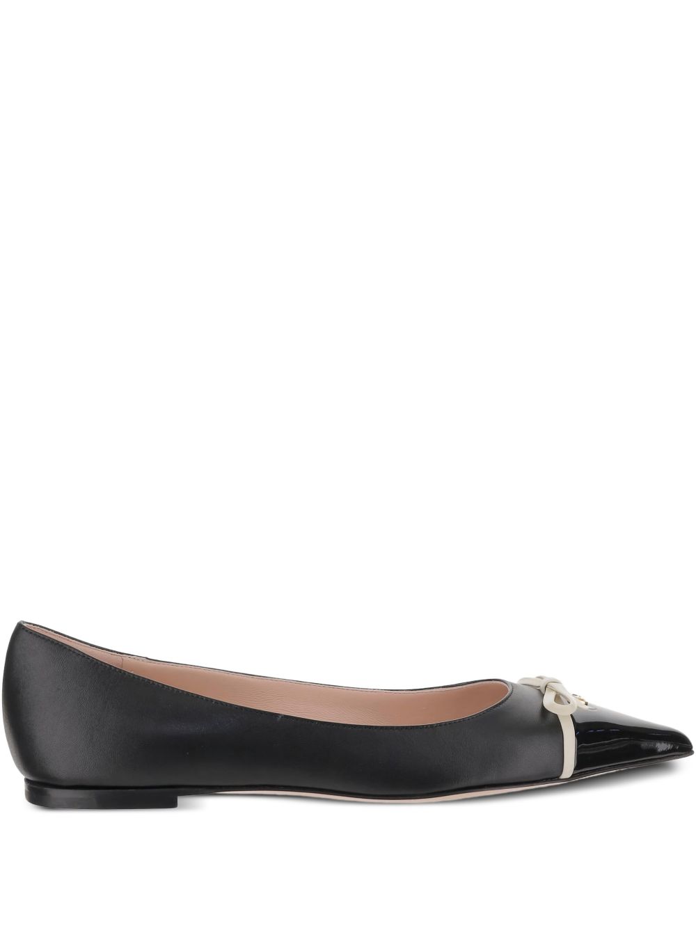 Valentino Garavani Women Bepointy Leather Ballets VALENTINO GARAVANI