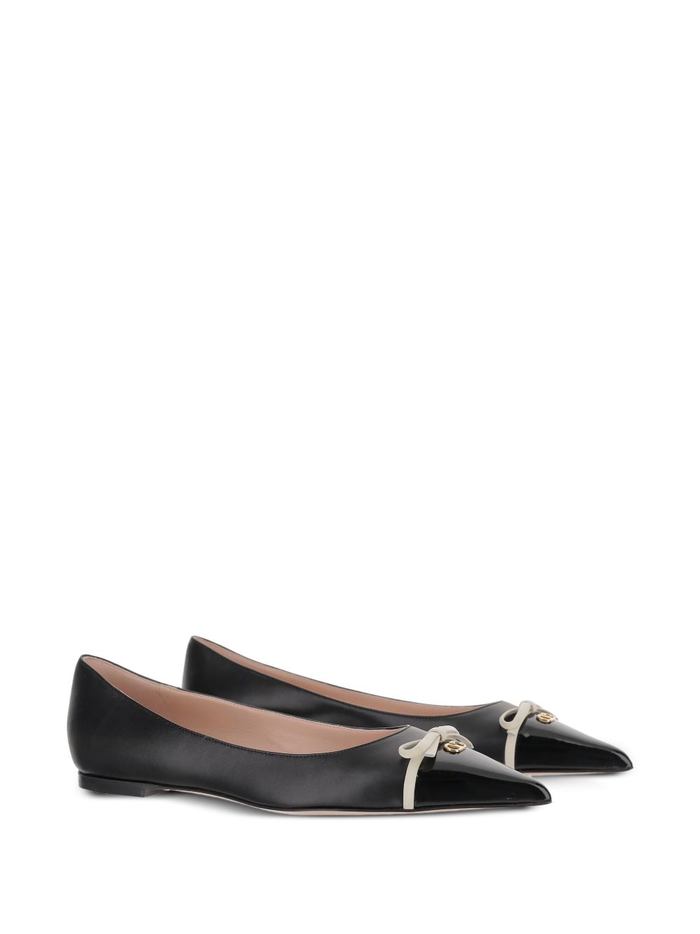 Valentino Garavani Women Bepointy Leather Ballets VALENTINO GARAVANI
