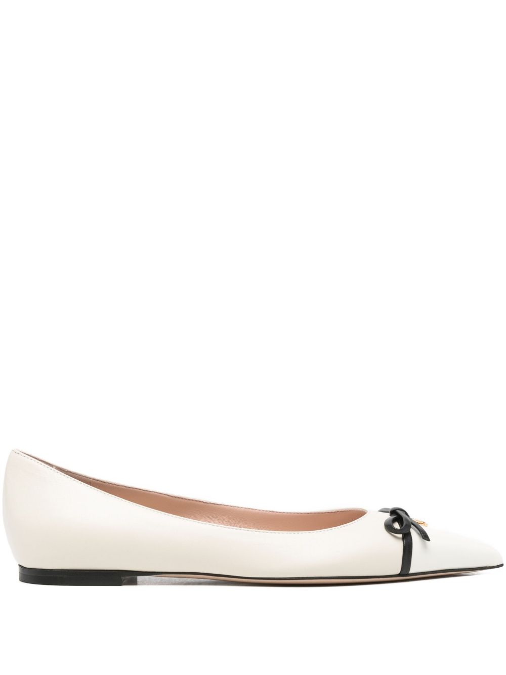 Valentino Garavani Women Bepointy Leather Ballets VALENTINO GARAVANI