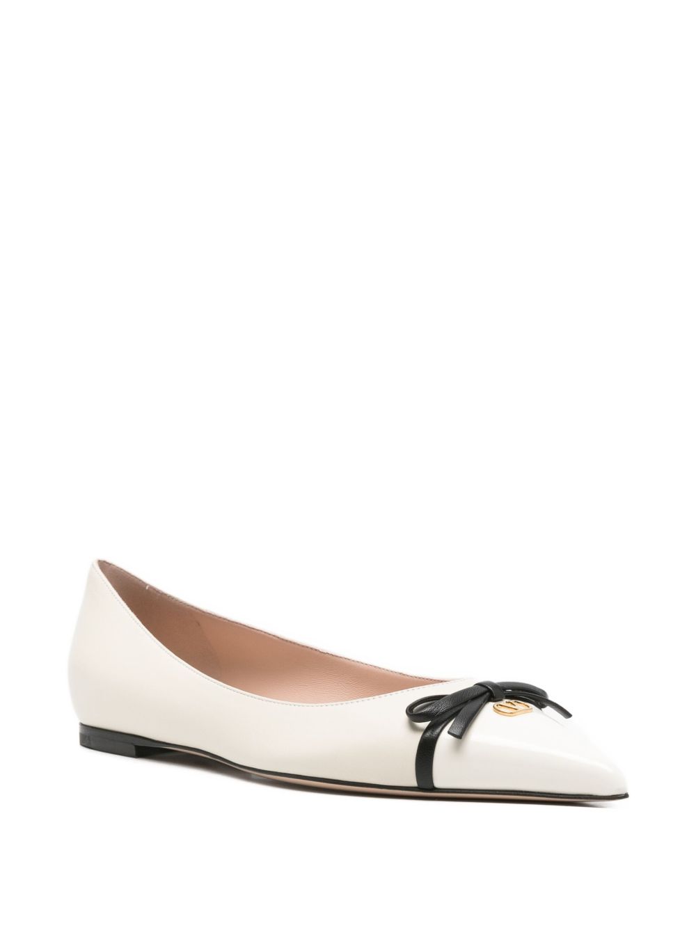Valentino Garavani Women Bepointy Leather Ballets VALENTINO GARAVANI