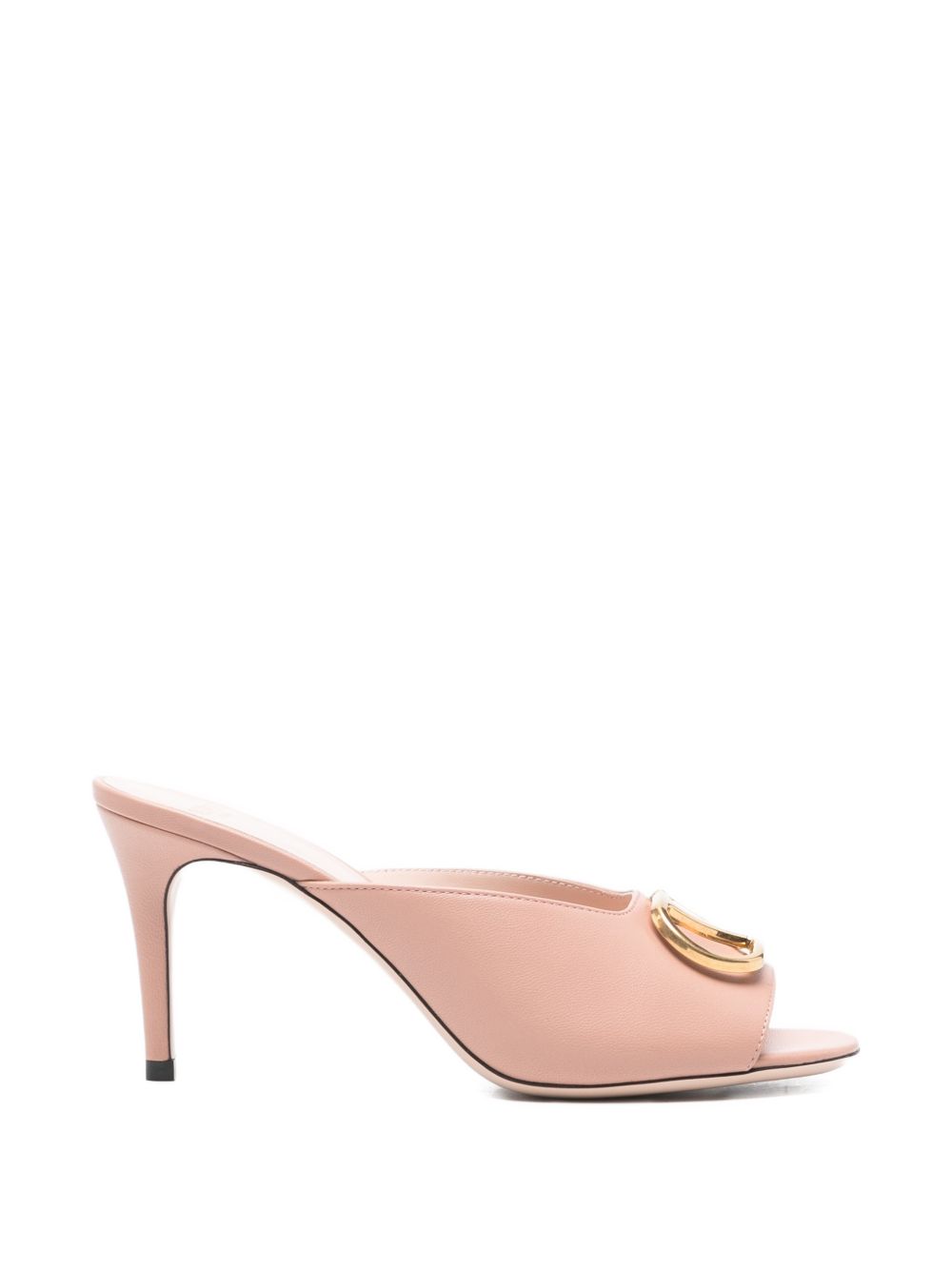 Valentino Garavani Women Vlogo Signature Leather Mules VALENTINO GARAVANI