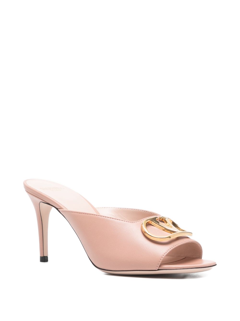 Valentino Garavani Women Vlogo Signature Leather Mules VALENTINO GARAVANI