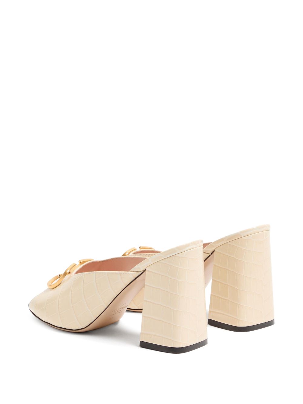 Valentino Garavani Women Vlogo Signature Leather Mules VALENTINO GARAVANI
