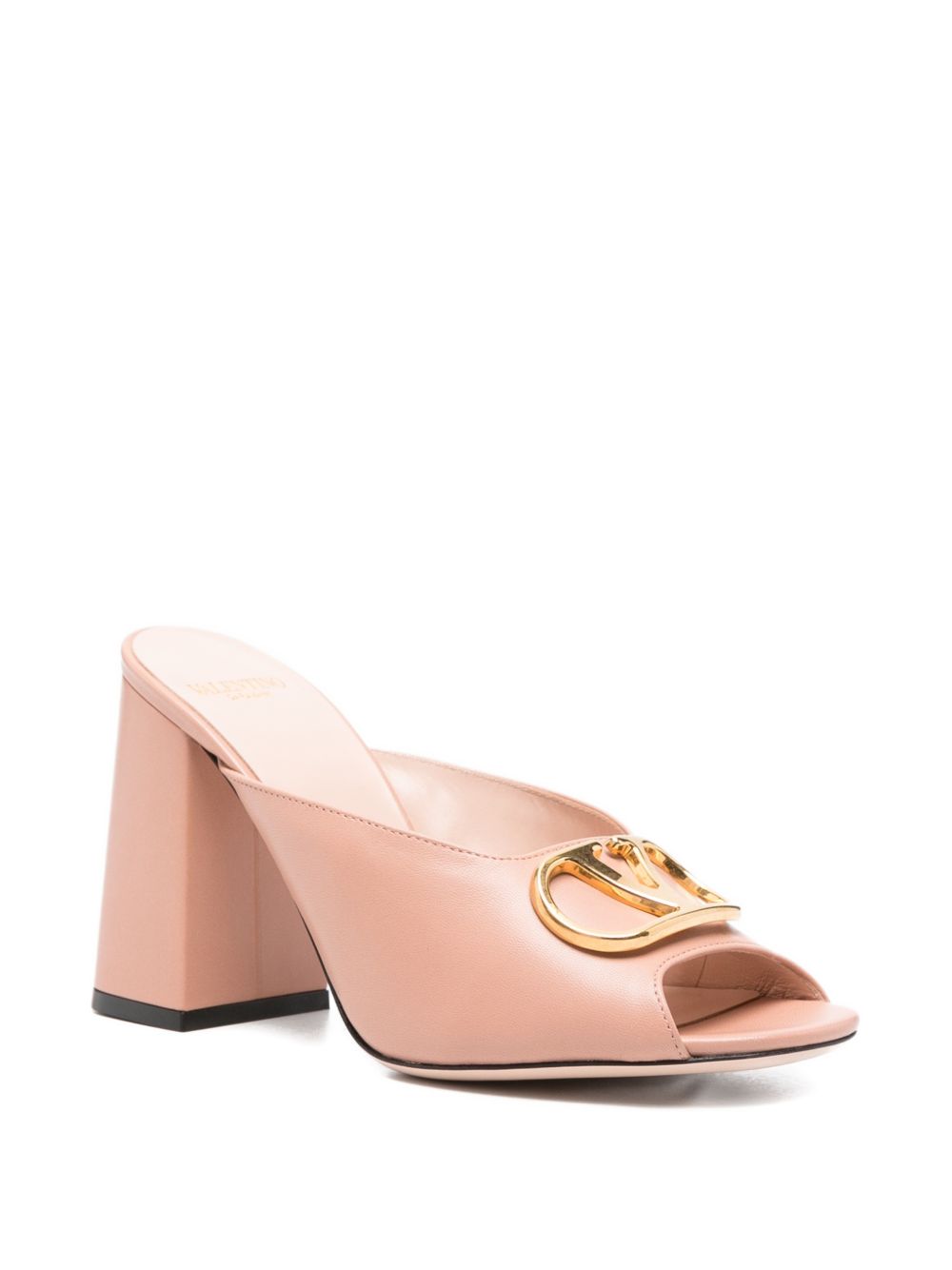 Valentino Garavani Women Vlogo Signature Leather Mules VALENTINO GARAVANI