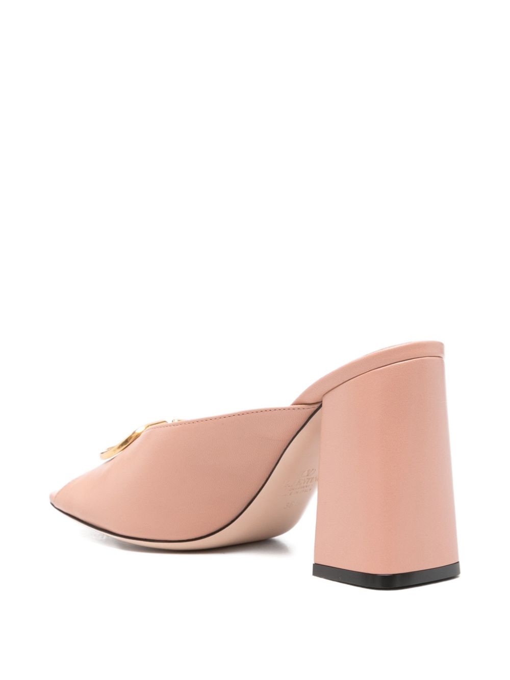 Valentino Garavani Women Vlogo Signature Leather Mules VALENTINO GARAVANI