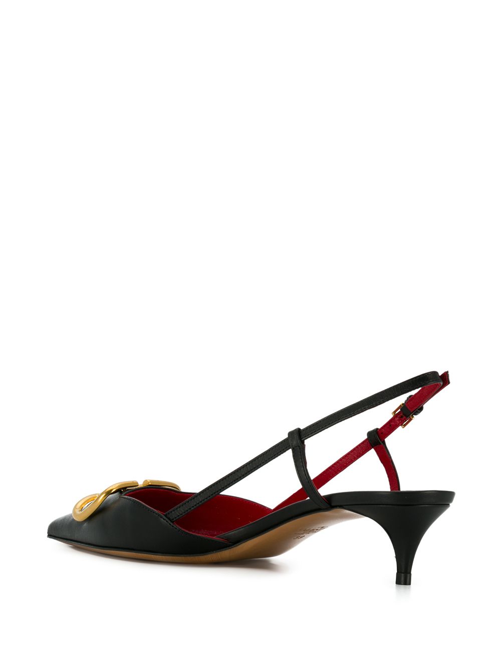 Valentino Garavani Women Vlogo Signature Leather Slingback Pumps VALENTINO GARAVANI