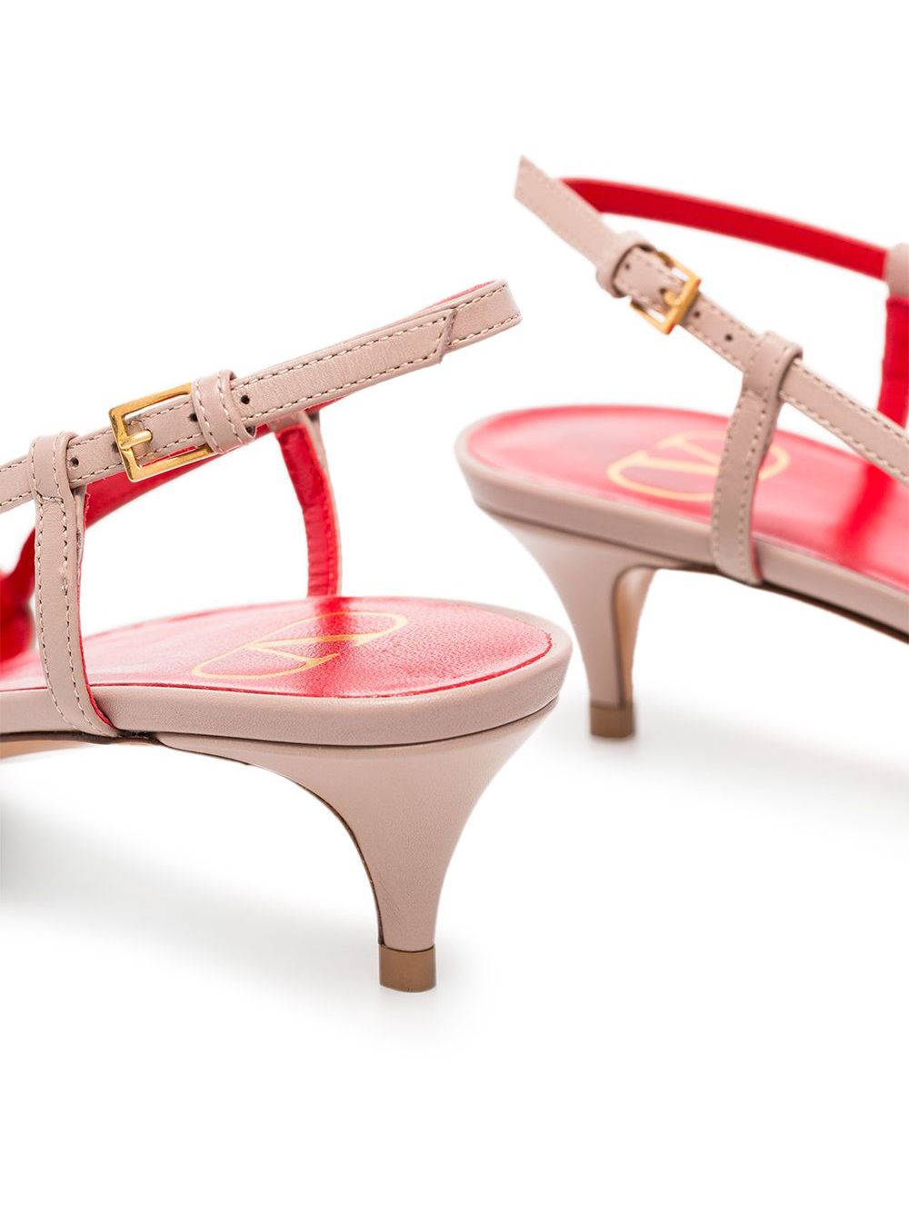 Valentino Garavani Women Vlogo Signature Leather Slingback Pumps VALENTINO GARAVANI