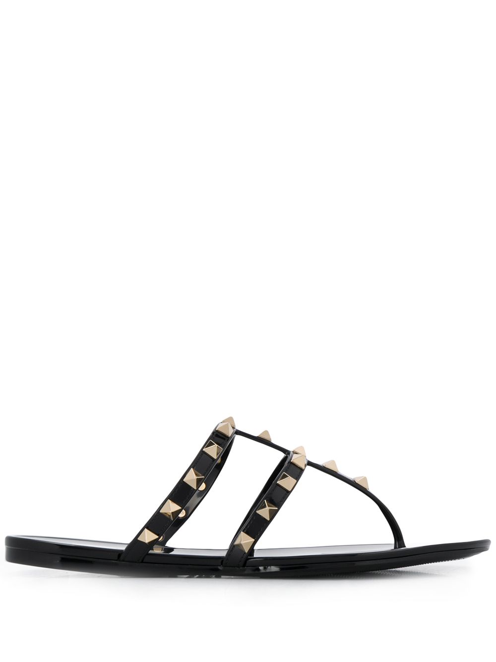Valentino Garavani Women Summer Rockstud Thong Sandals VALENTINO GARAVANI