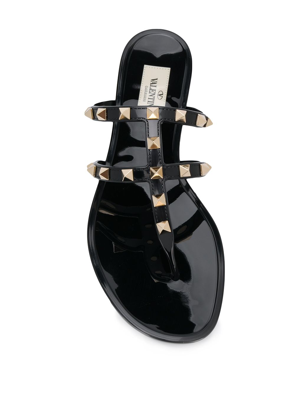 Valentino Garavani Women Summer Rockstud Thong Sandals VALENTINO GARAVANI
