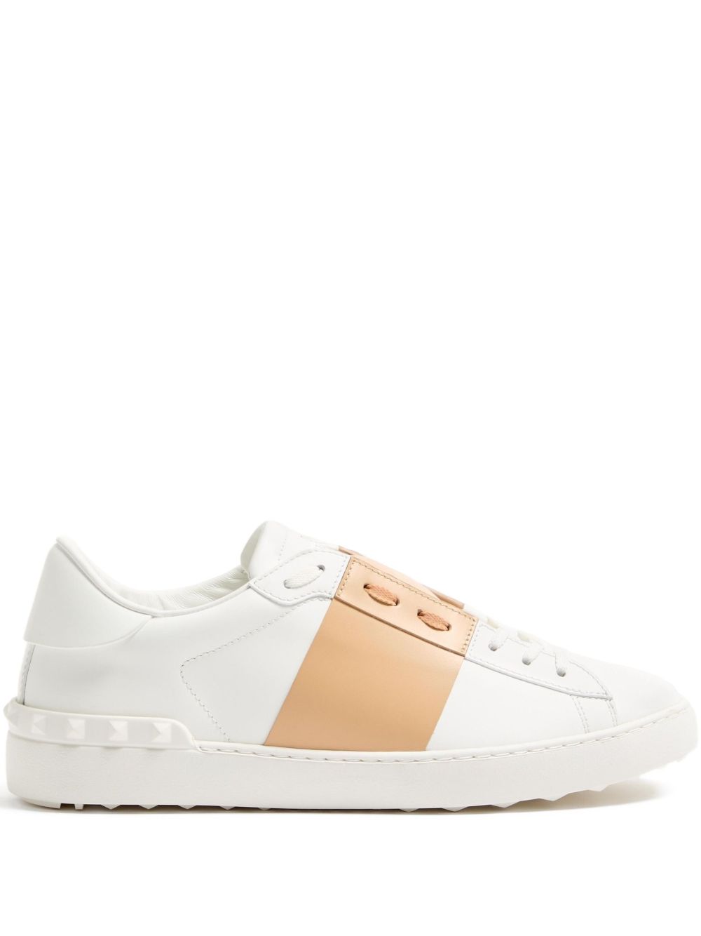 Valentino Garavani Men Open Leather Sneakers VALENTINO GARAVANI