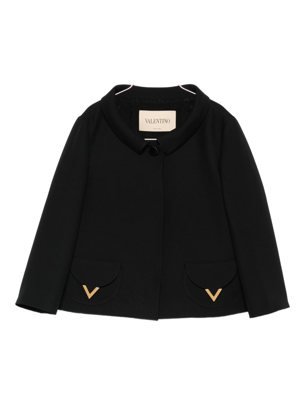 Valentino Women Vlogo Signature Wool And Silk Jacket