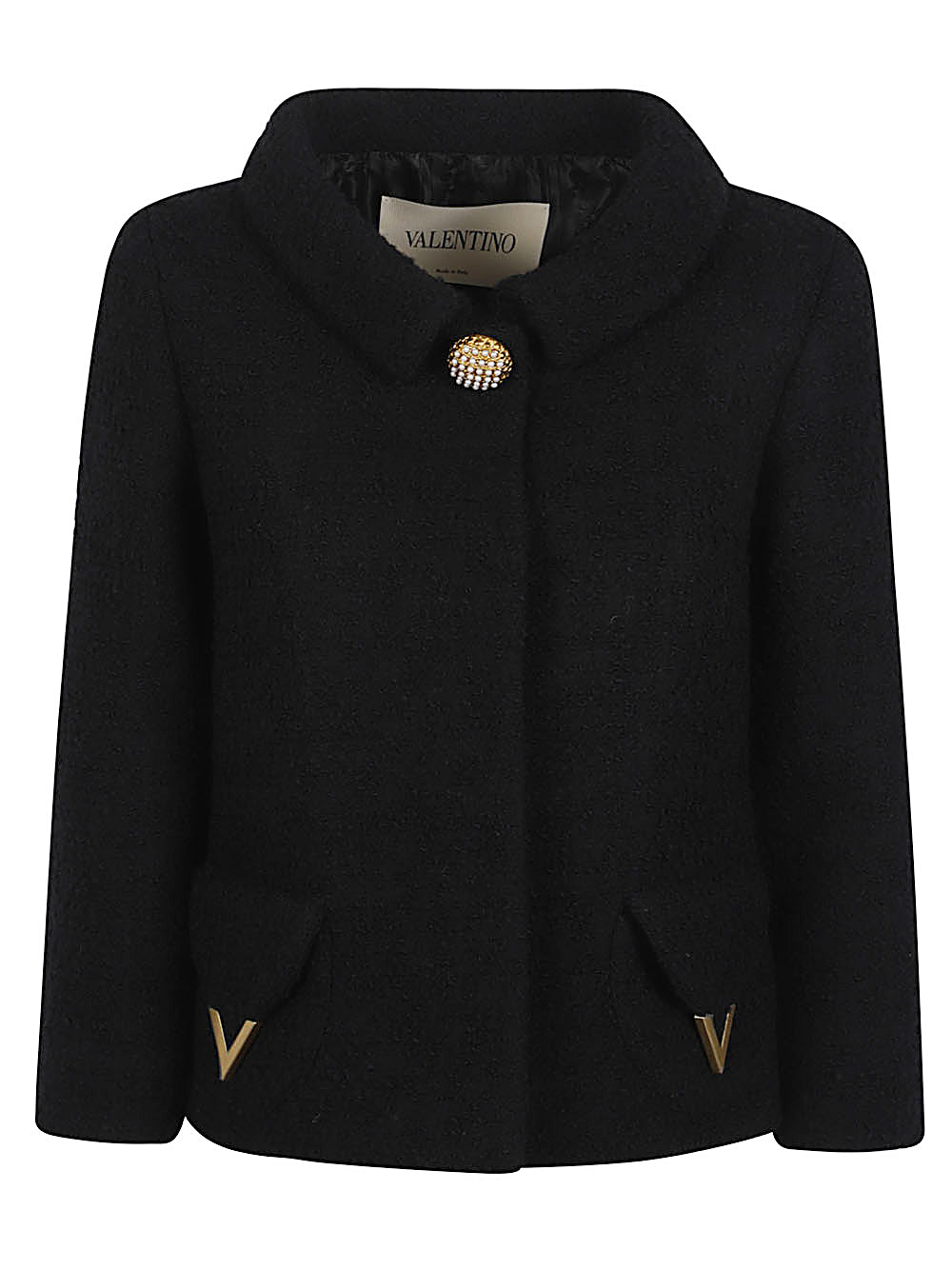Valentino Women Vlogo Signature Wool Jacket VALENTINO