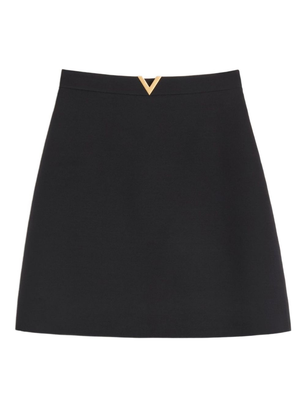Valentino Women Vlogo Signature Wool And Silk Skirt VALENTINO