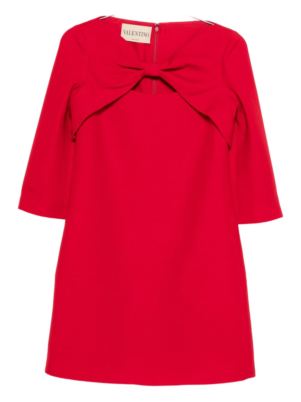 Valentino Women Wool And Silk Mini Dress VALENTINO
