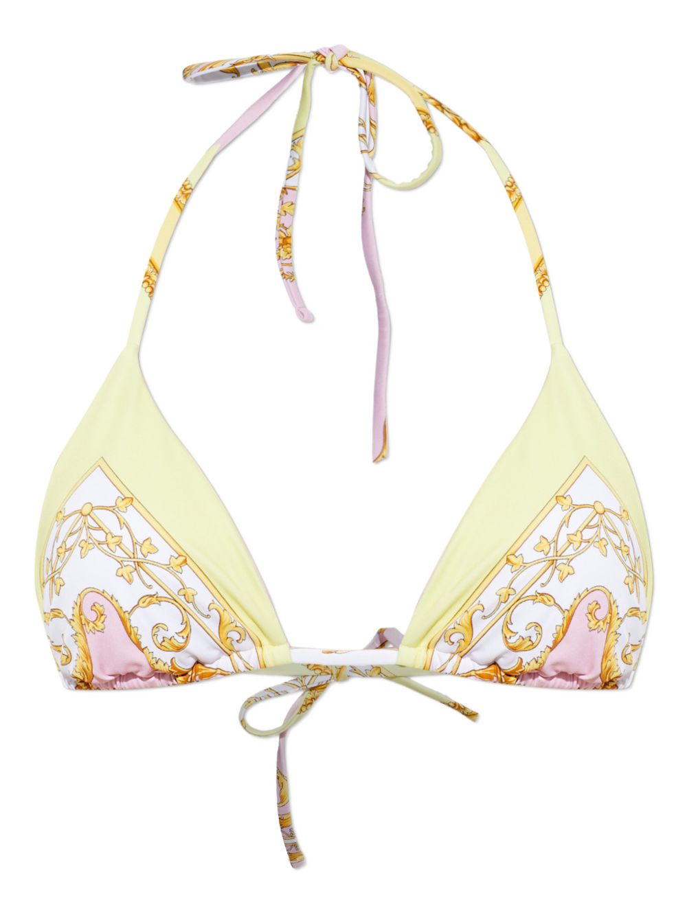 Versace Women Barocco Print Bikini Top VERSACE