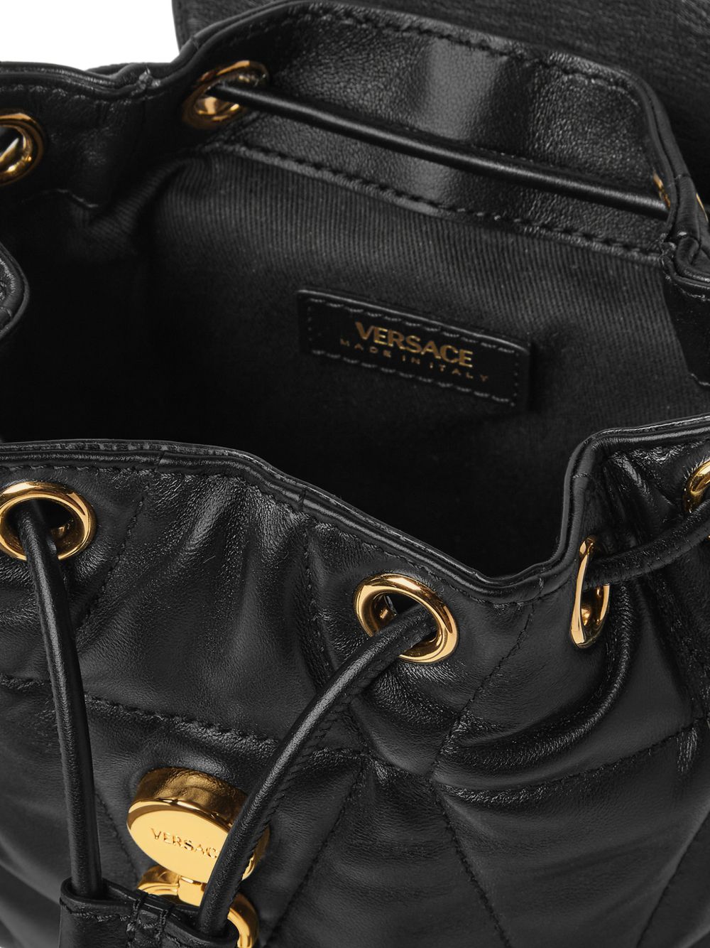 Versace Women Kleo Leather Backpack VERSACE