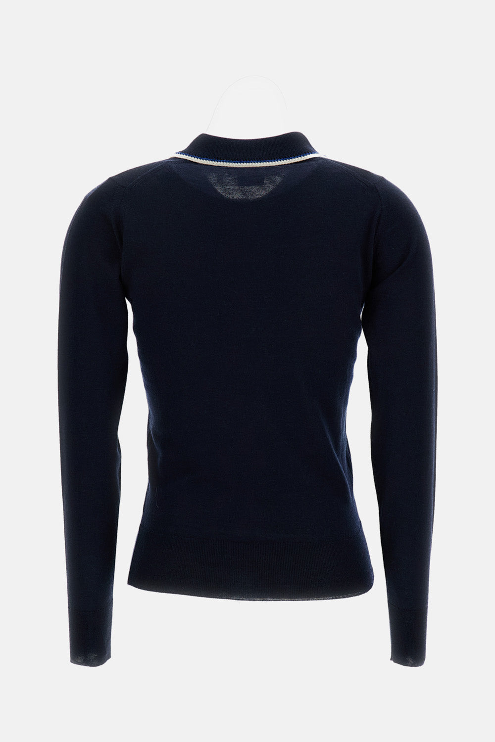 Wales Bonner Women Long-Sleeved Polo John Smedley For Wales Bonner WALES BONNER