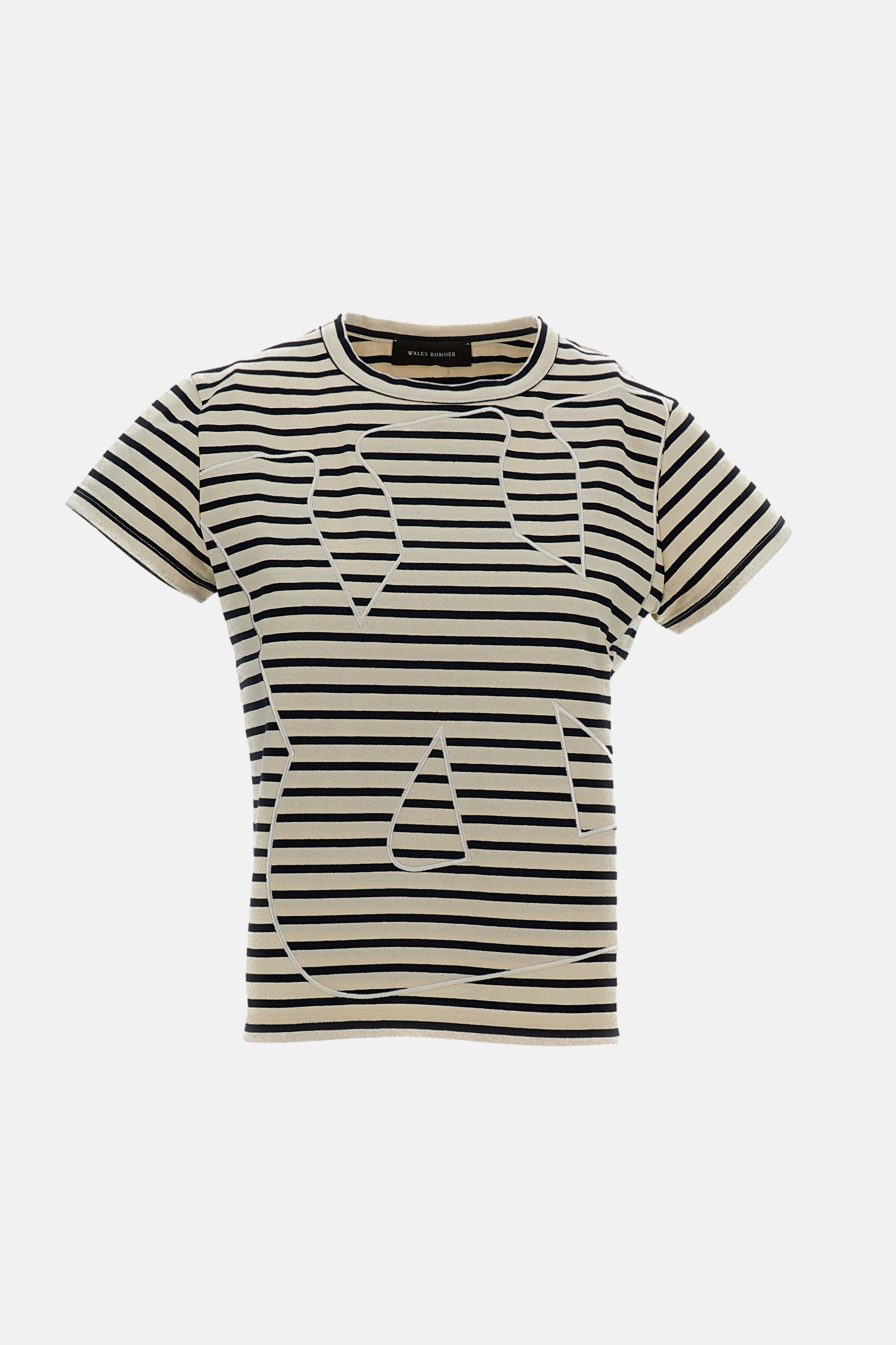 Wales Bonner Women Crown Cropped T-Shirt WALES BONNER