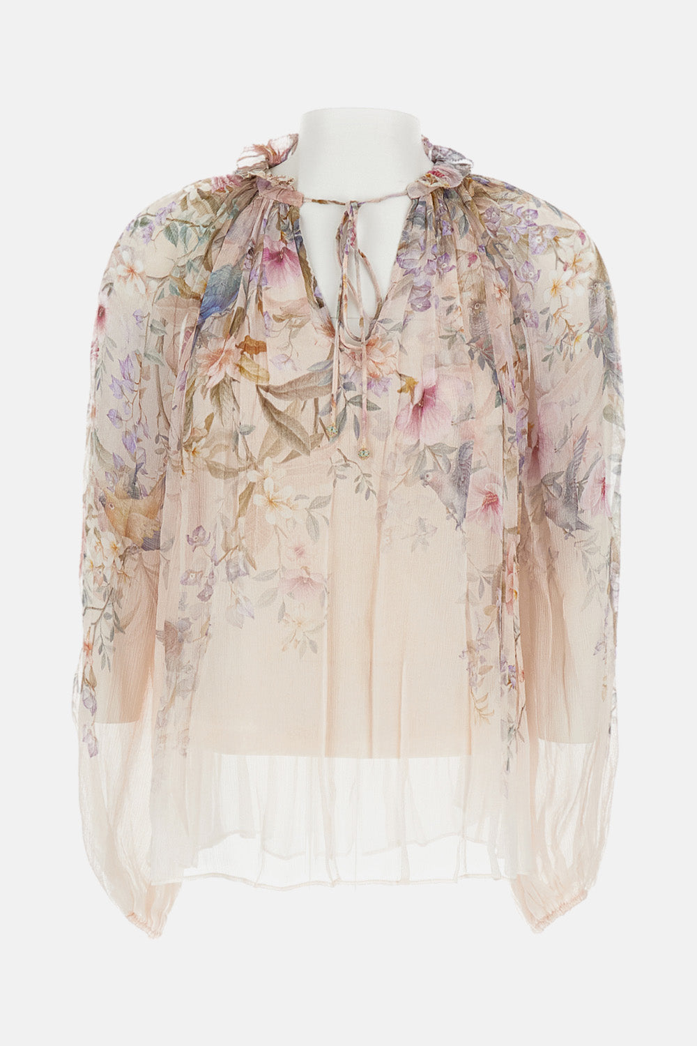 Zimmermann Women Top Rebellion Billow Blouse ZIMMERMANN