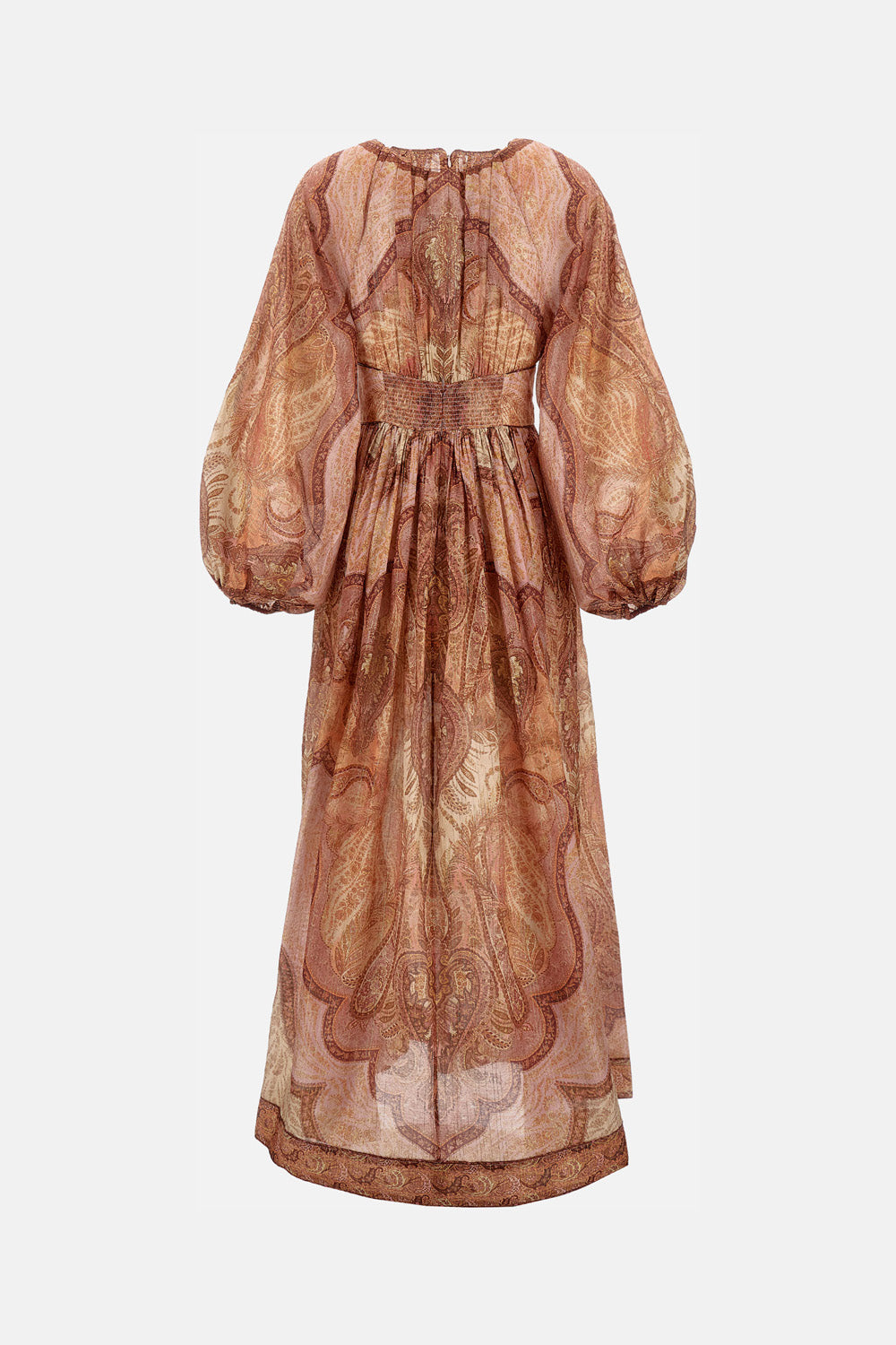 Zimmermann Women Long Sleeve Midi Dress ZIMMERMANN