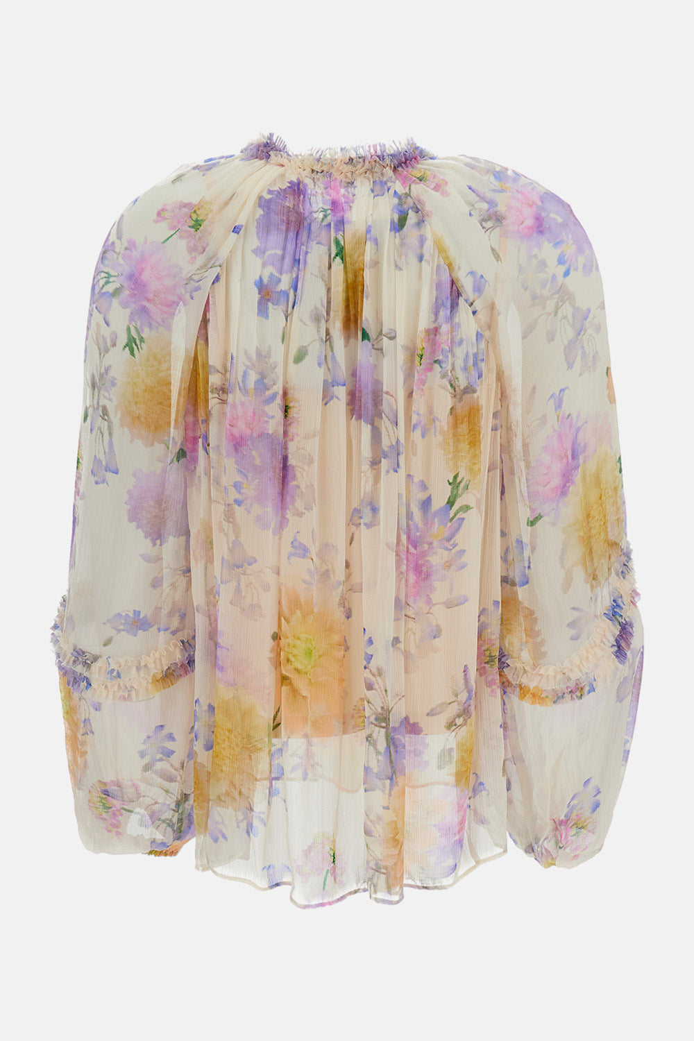 Zimmermann Women Luna Ruffle Blouse ZIMMERMANN