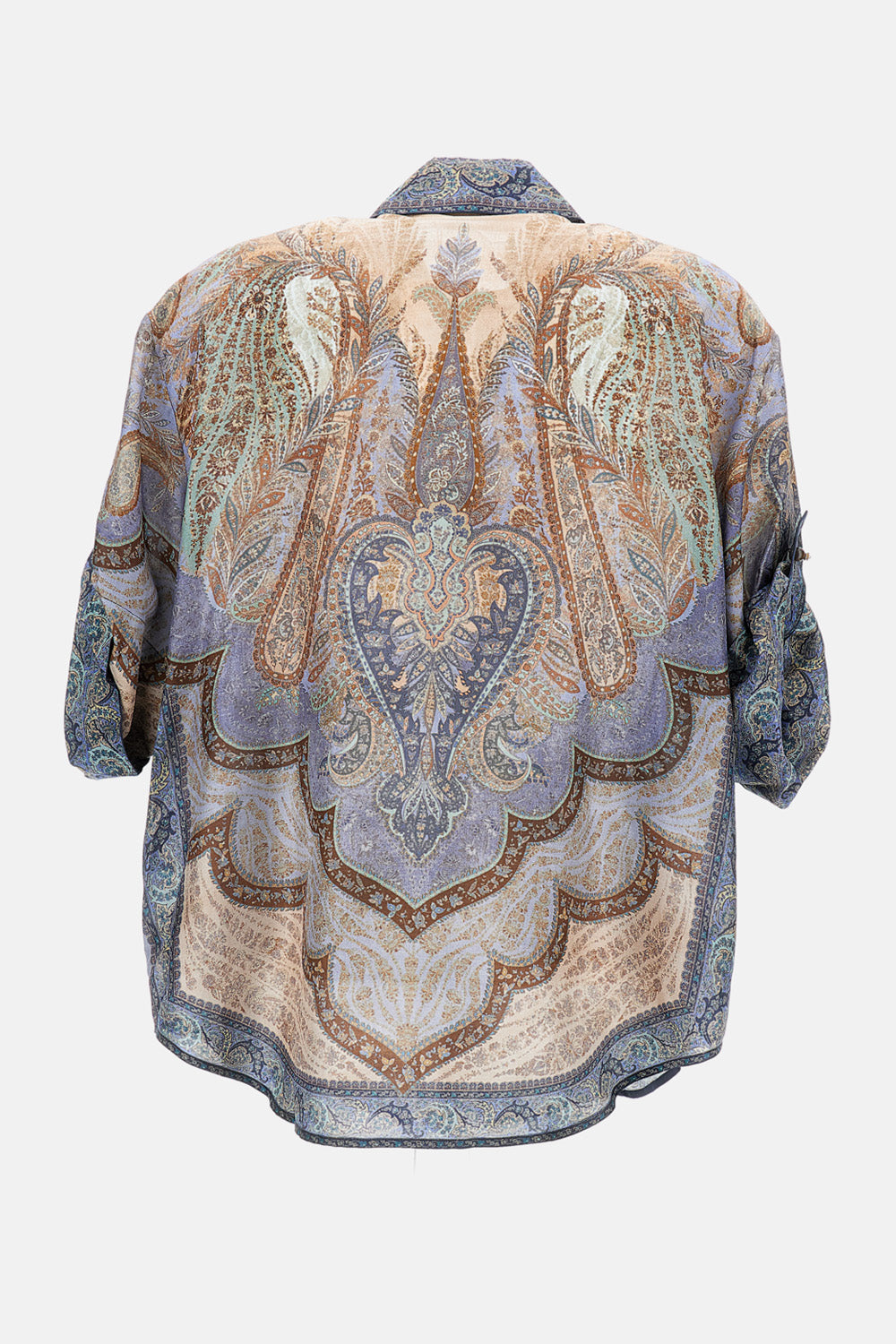 Zimmermann Women Wanderlust Short Sleeve Shirt ZIMMERMANN