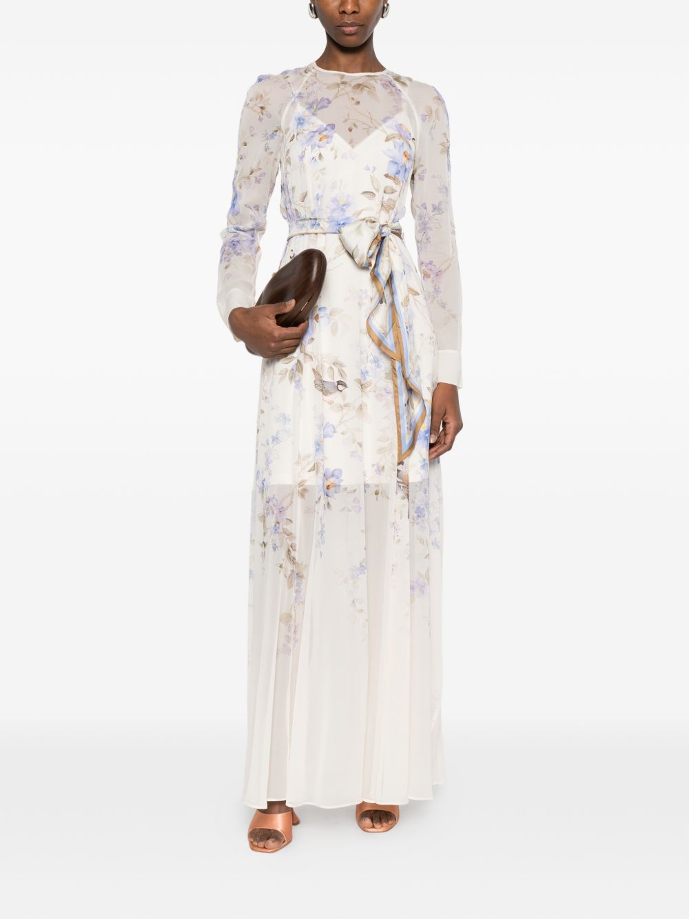Zimmermann Women Luna Printed Long Dress ZIMMERMANN