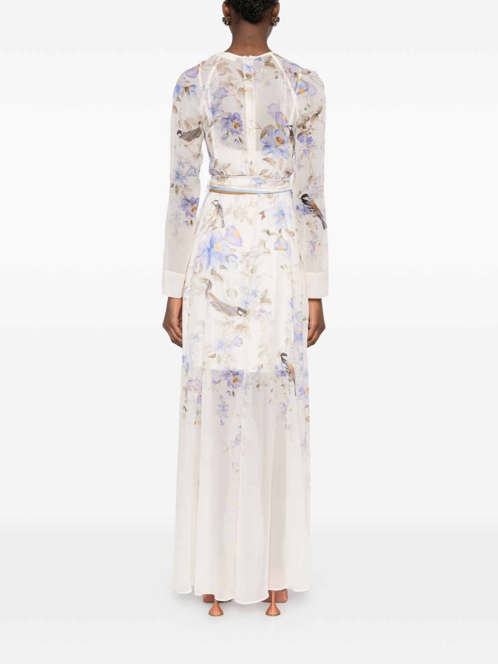 Zimmermann Women Luna Printed Long Dress ZIMMERMANN