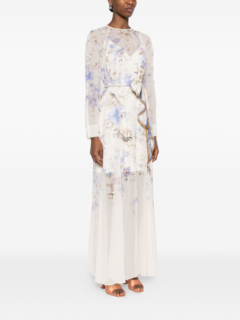 Zimmermann Women Luna Printed Long Dress ZIMMERMANN