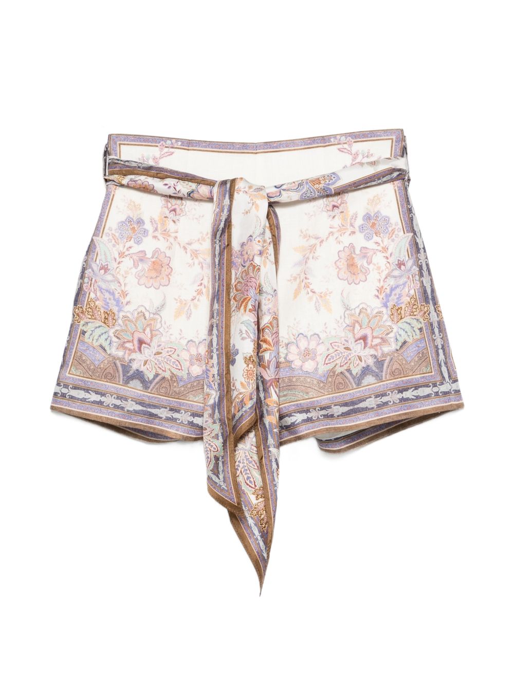 Zimmermann Women Luna Linen Shorts ZIMMERMANN
