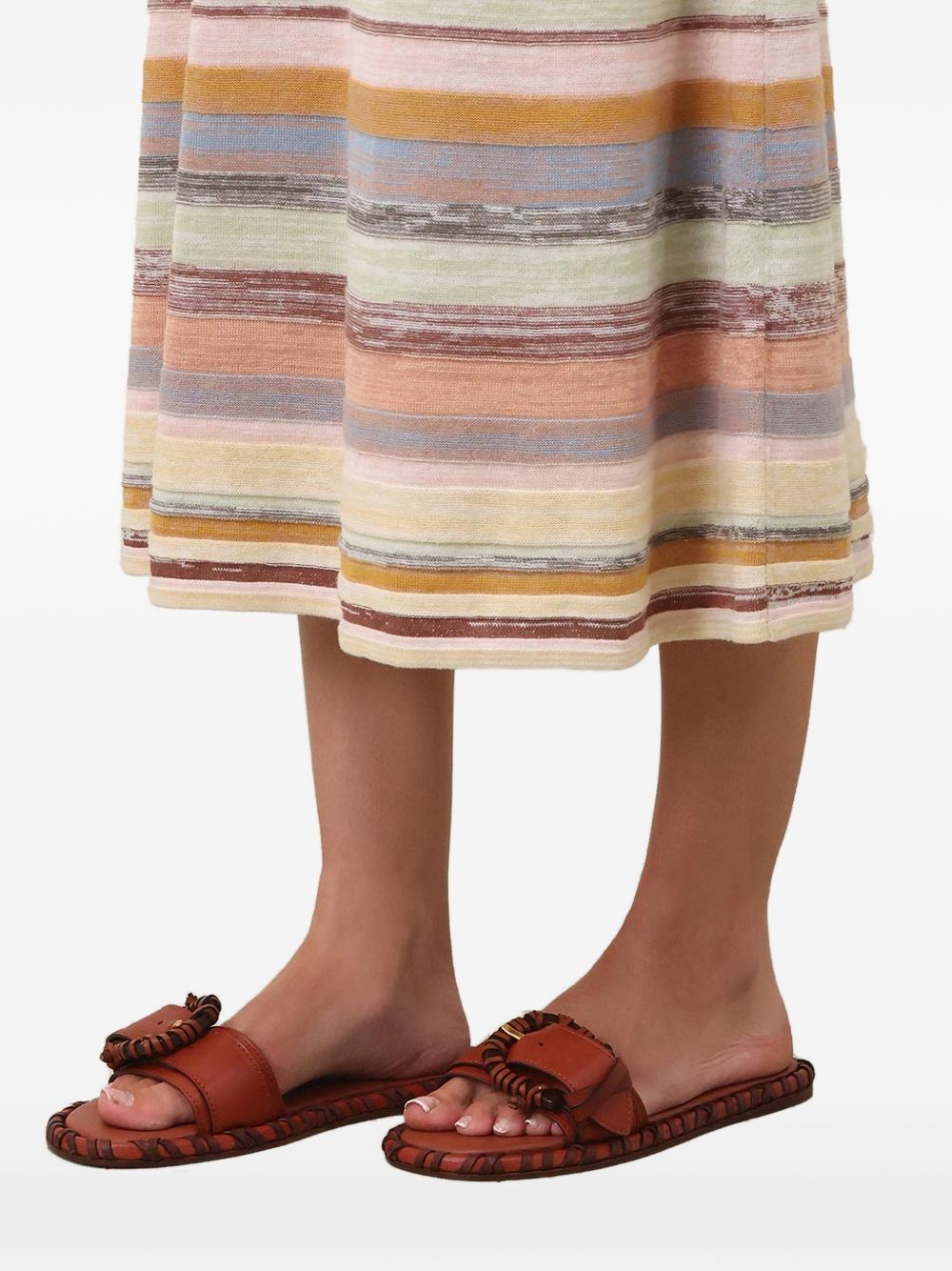 Zimmermann Women Alchemy Leather Sandals ZIMMERMANN