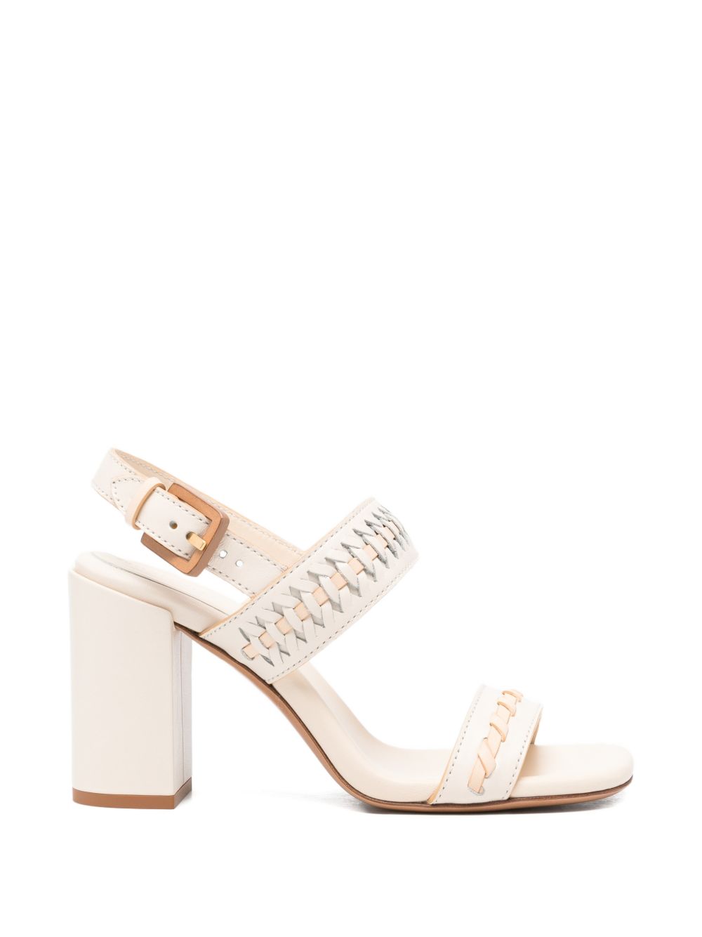Zimmermann Women Alchemy Leather Heel Sandals ZIMMERMANN