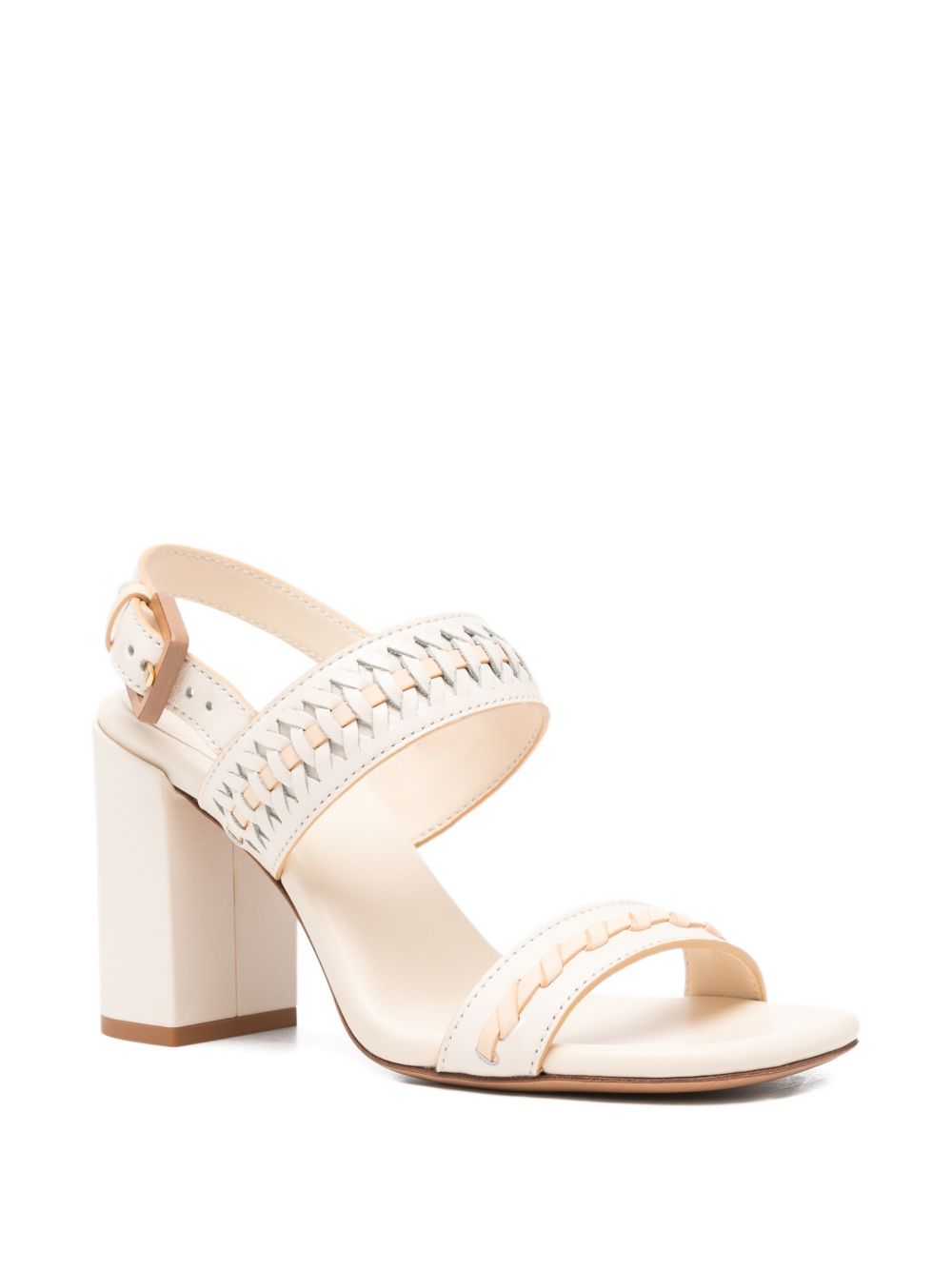 Zimmermann Women Alchemy Leather Heel Sandals ZIMMERMANN
