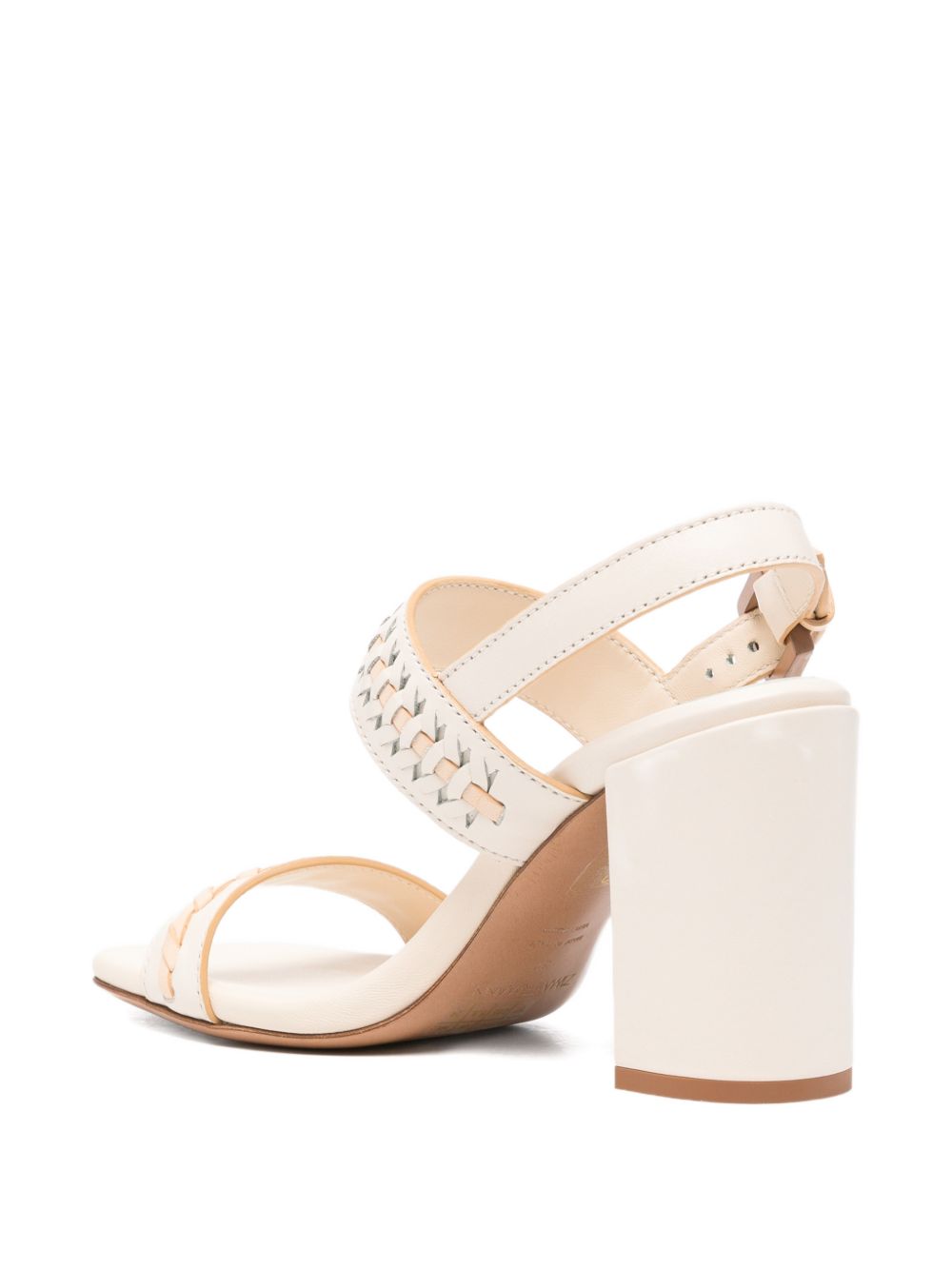 Zimmermann Women Alchemy Leather Heel Sandals ZIMMERMANN