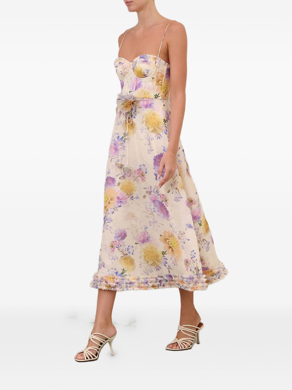 Zimmermann Women Luna Midi Dress ZIMMERMANN
