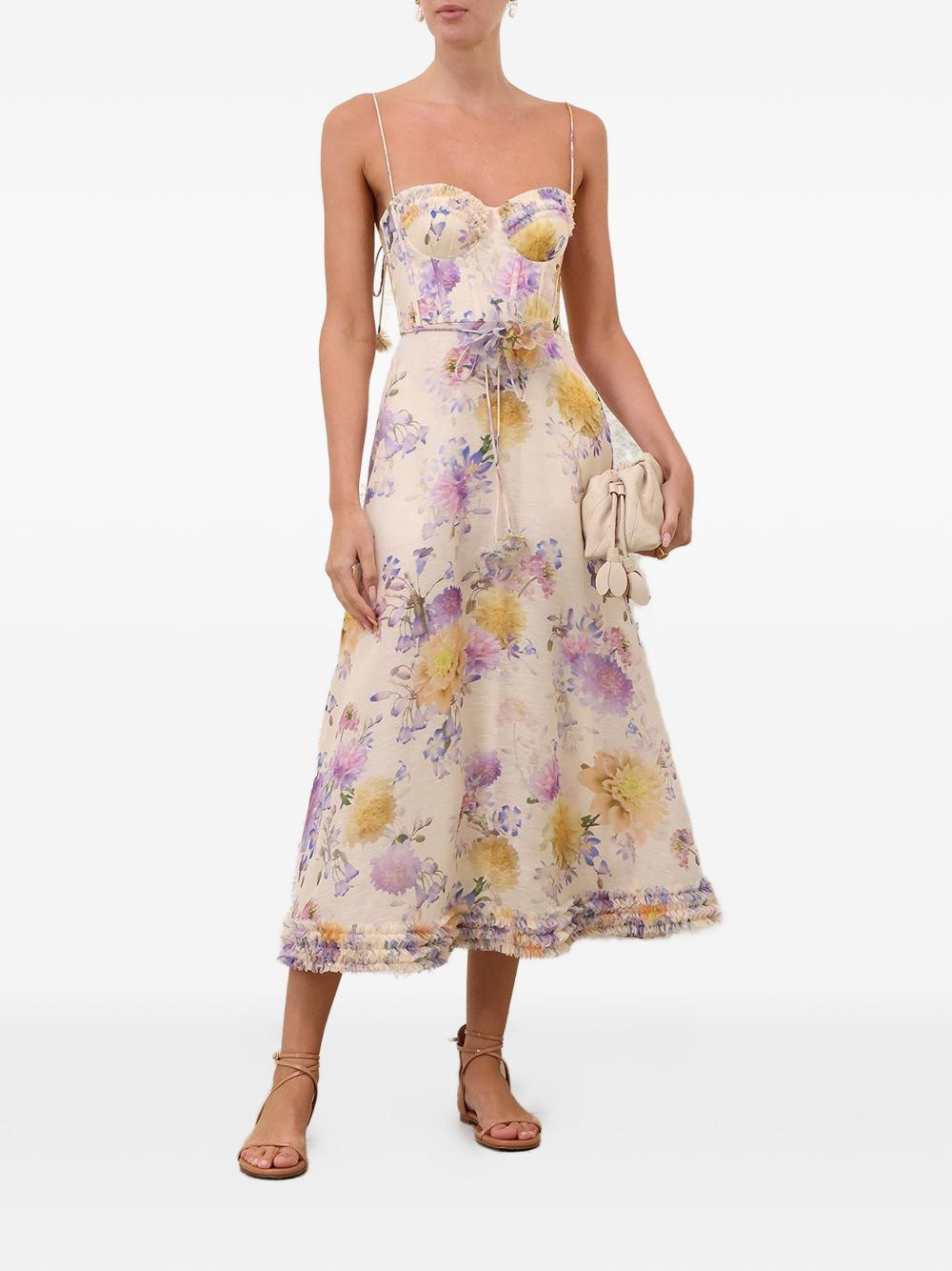 Zimmermann Women Luna Midi Dress ZIMMERMANN