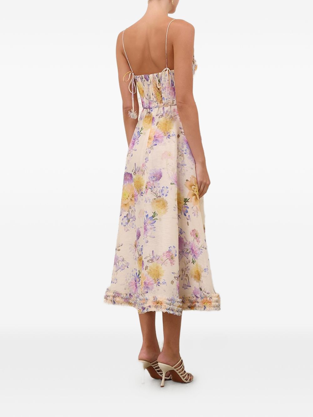 Zimmermann Women Luna Midi Dress ZIMMERMANN