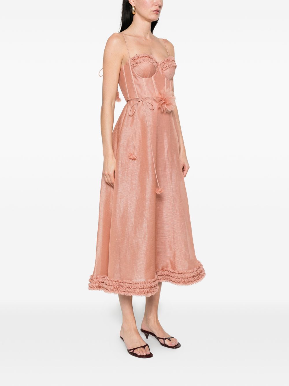 Zimmermann Women Luna Midi Dress ZIMMERMANN
