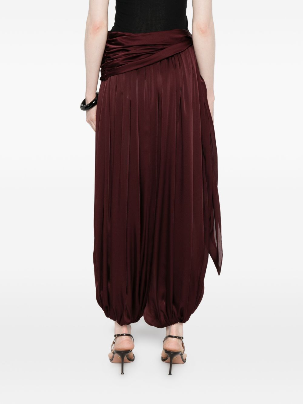 Zimmermann Women Luna Silk Trousers ZIMMERMANN