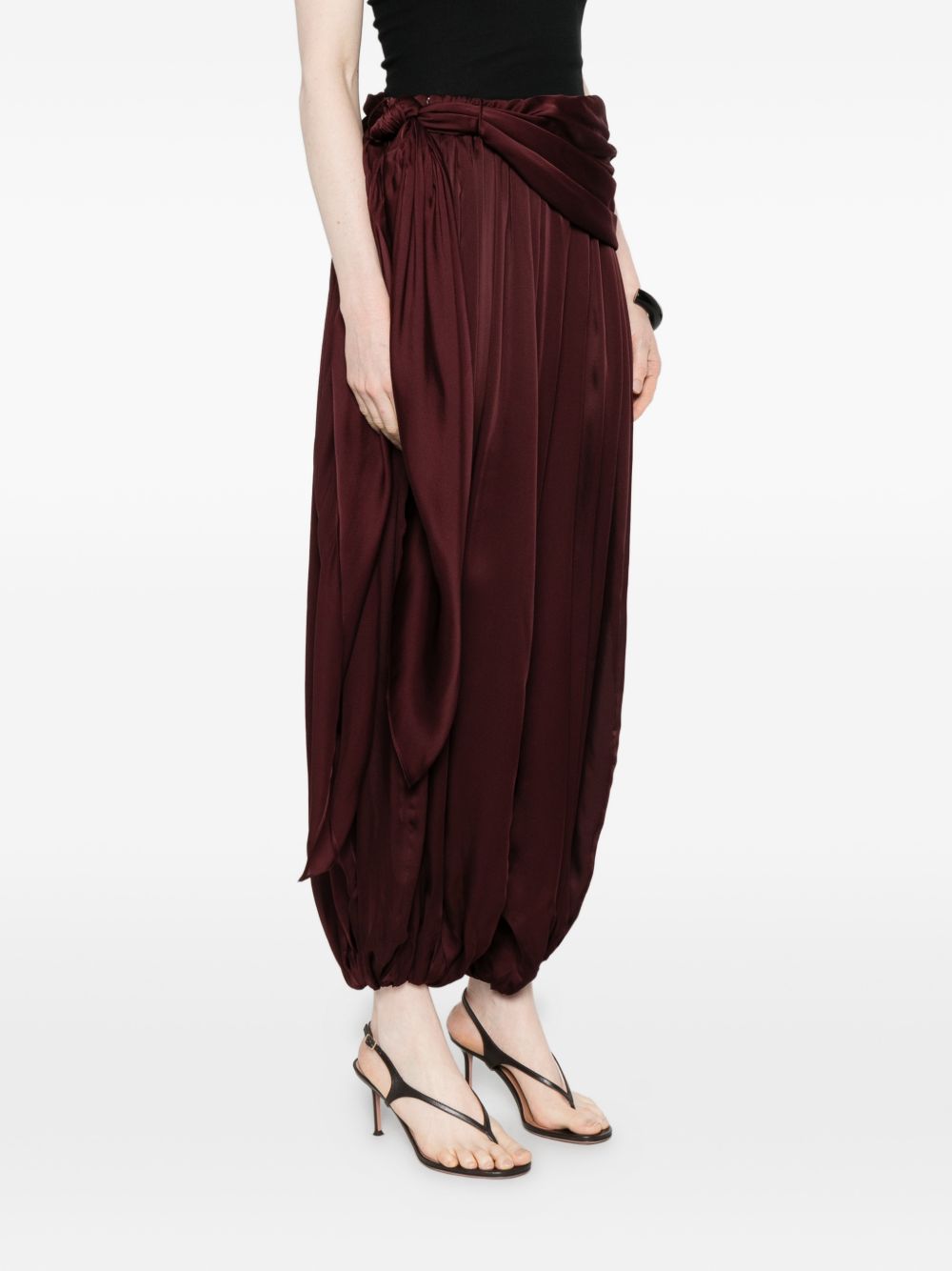 Zimmermann Women Luna Silk Trousers ZIMMERMANN