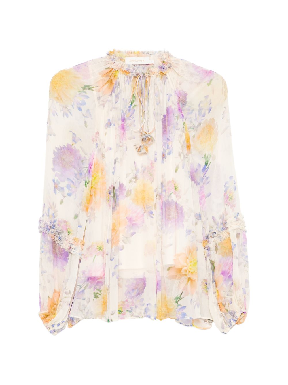 Zimmermann Women Luna Printed Blouse ZIMMERMANN