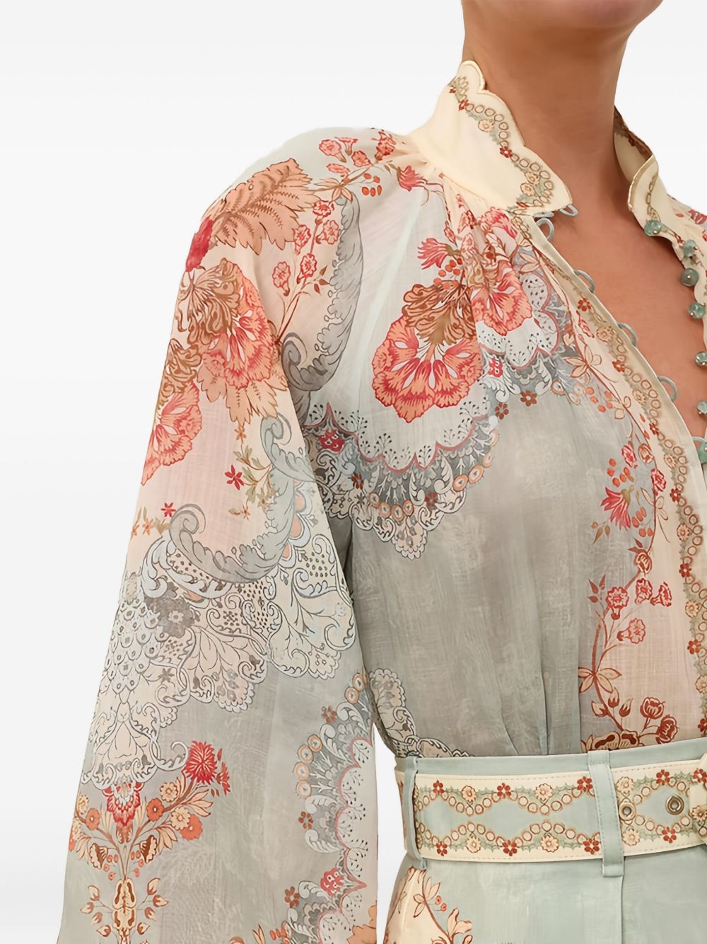 Zimmermann Women Daylight Printed Blouse