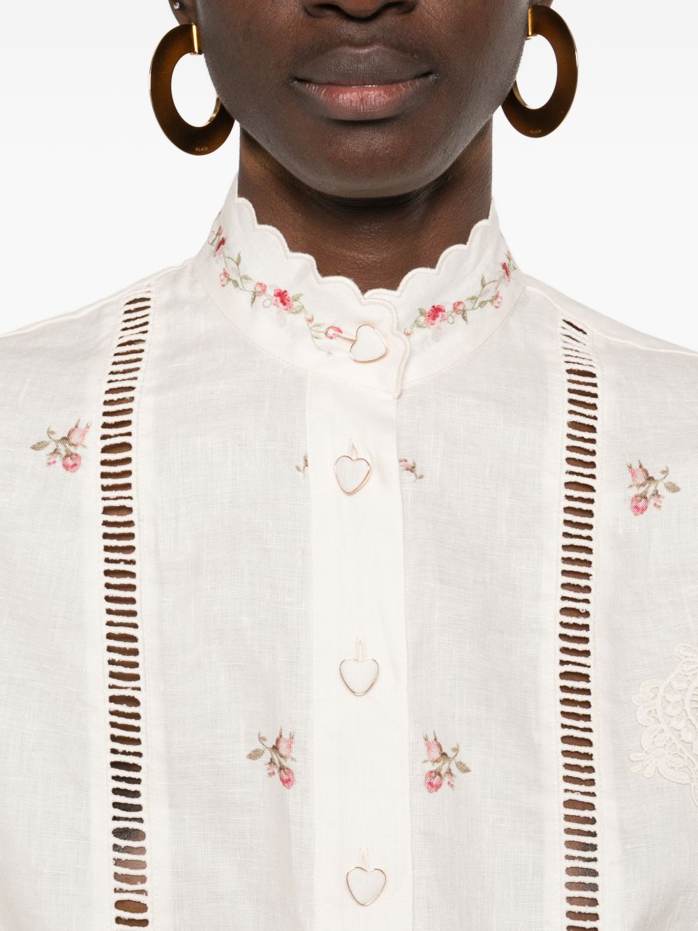 Zimmermann Women Patience Linen Shirt ZIMMERMANN