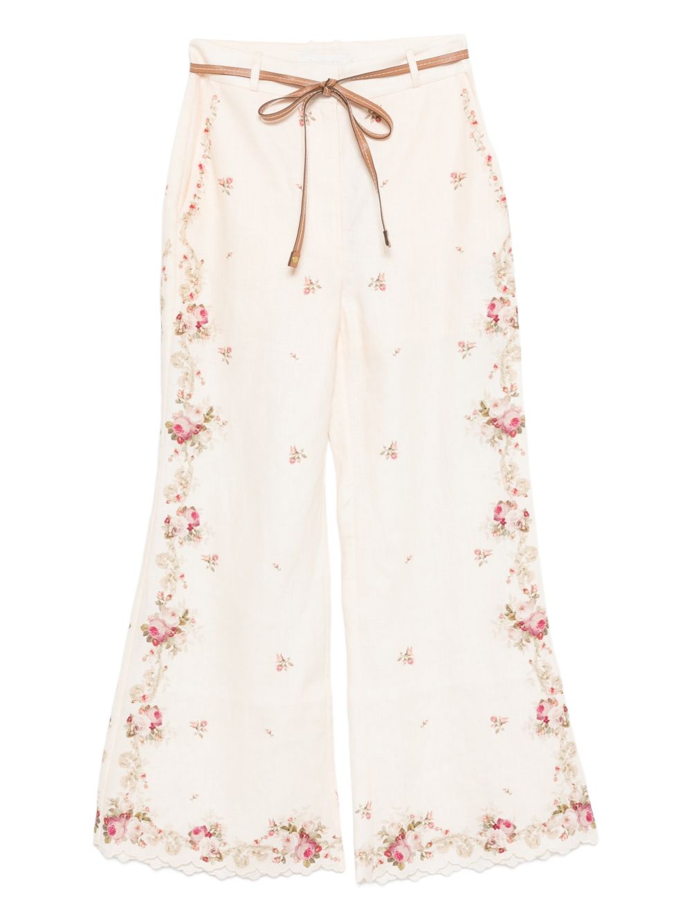 Zimmermann Women Patience Linen Trousers ZIMMERMANN