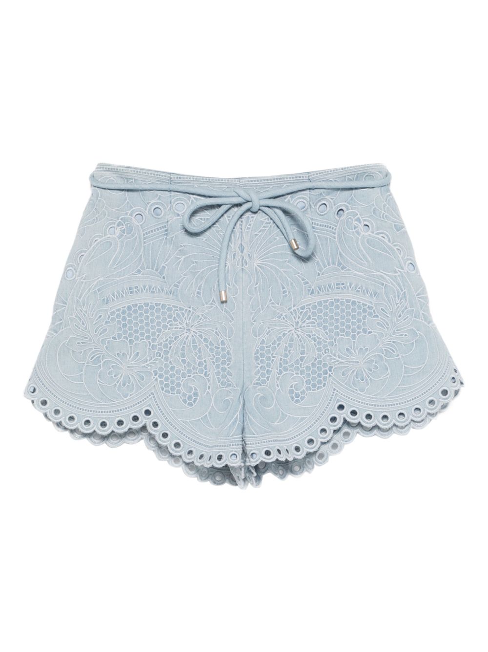 Zimmermann Women Daylight Denim Shorts ZIMMERMANN
