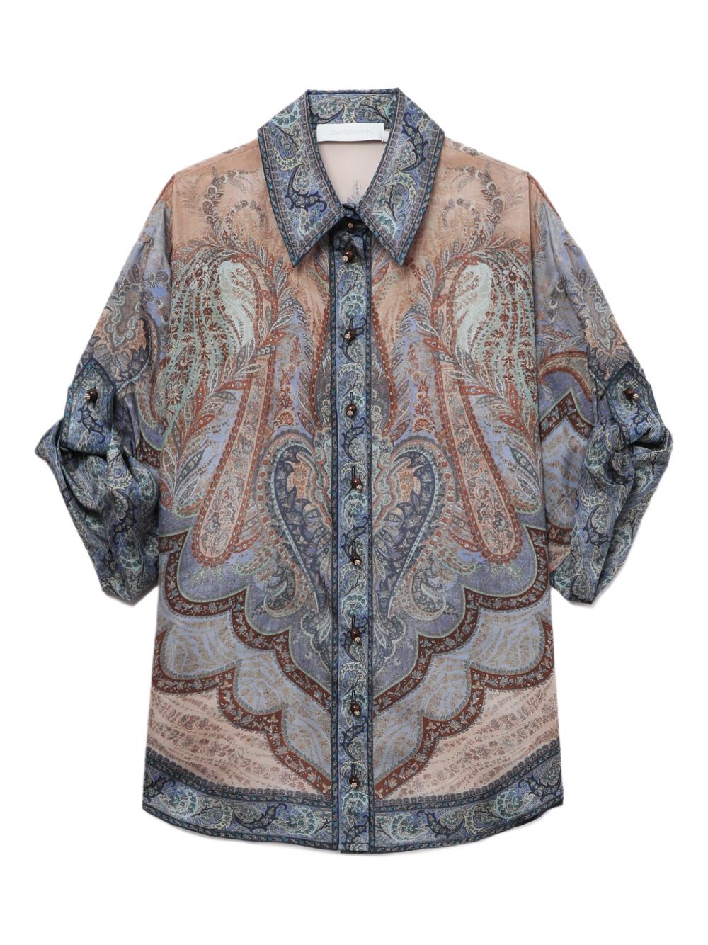 Zimmermann Women Wanderlust Silk Shirt ZIMMERMANN