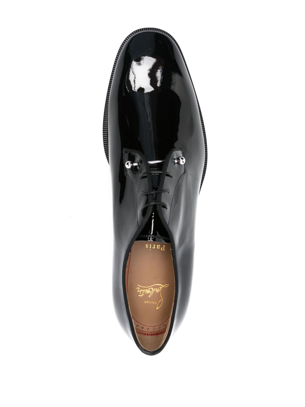 Christian Louboutin Men Chambeliss Patent Leather Derby Shoes CHRISTIAN LOUBOUTIN