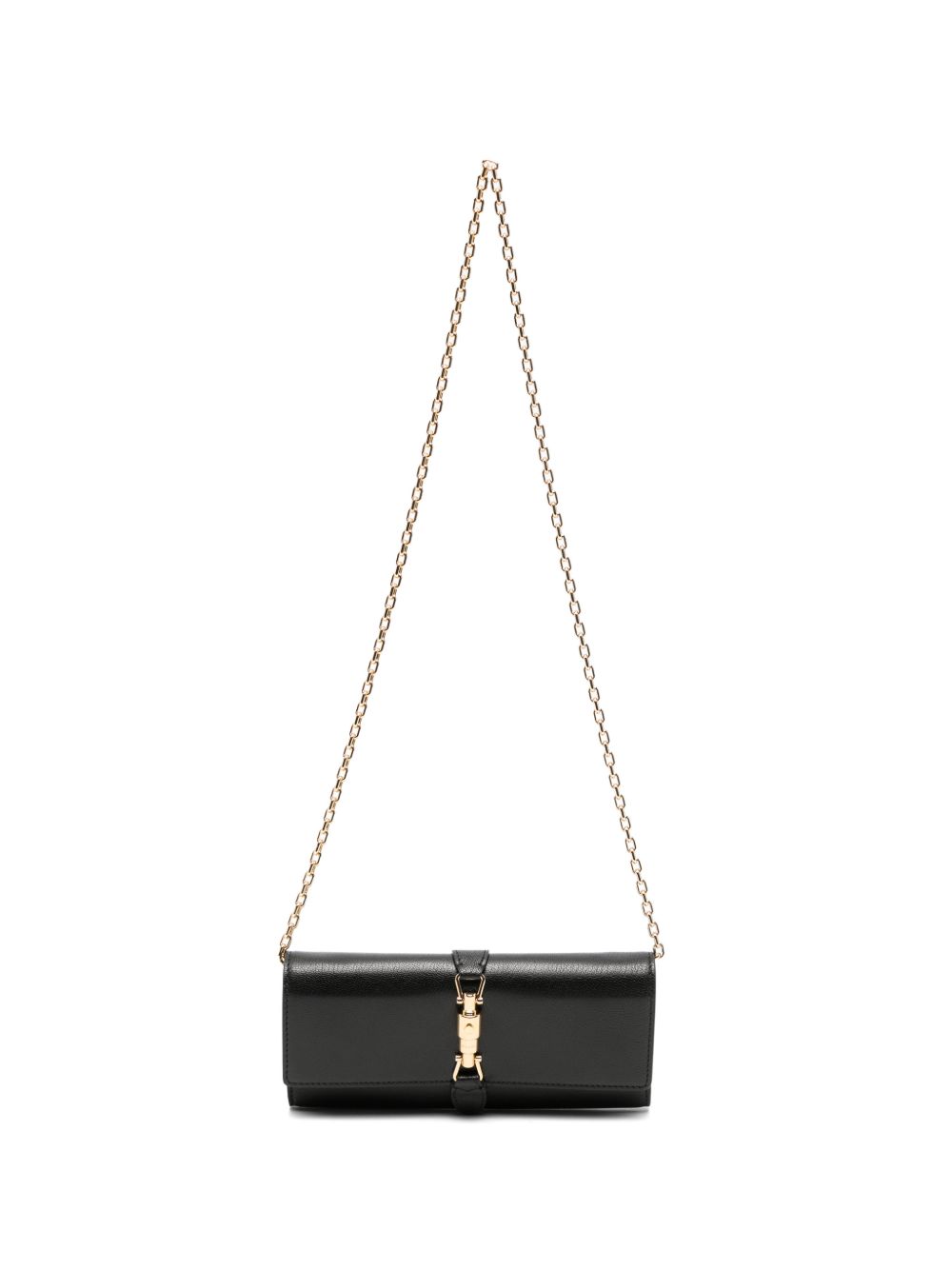 Gucci Women Gucci Jackie Leather Wallet On Chain GUCCI