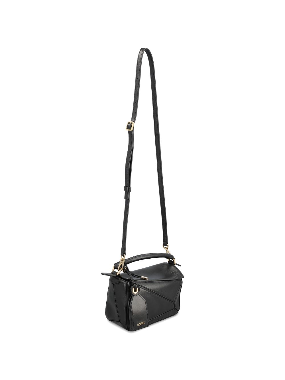 Loewe Women Puzzle Featherlight Mini Leather Handbag LOEWE