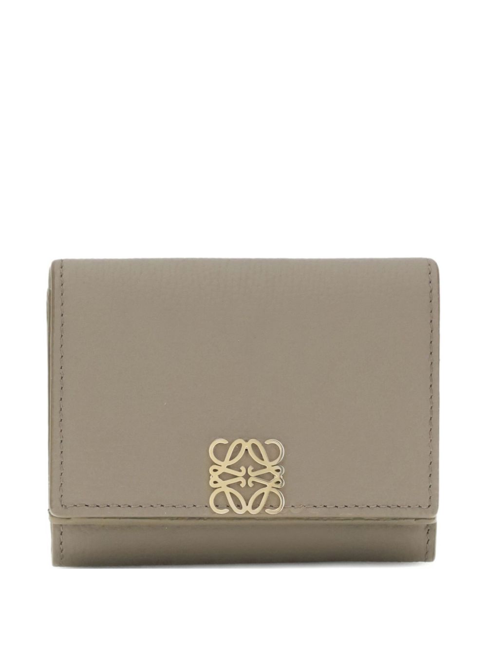 Loewe Women Anagram Leather Trifold Wallet LOEWE